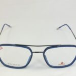 Men Eyeglasses Full SHELL Frame Rectangle BLUE PECFSBL1801 05