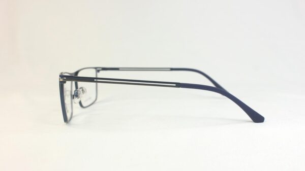 Men Glasses Full Metal Frame RectangleROYAL BLUEPECFMRBL4021 05