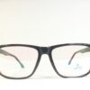 Men EyeGlasses Full SHELL frame SQUARE BLACK with Red PECFSBK2306 02