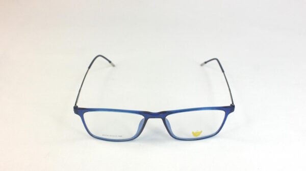 Men Eyeglasses FullSHELL Frame Rectangular BLUE PECFSBL1112 05