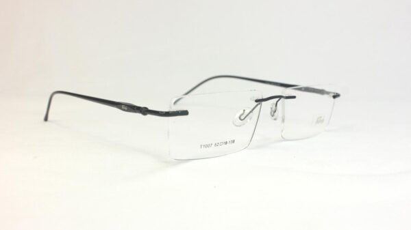 Paarvaieyecare Rimless frames eyeglasses PECRMBK1007 01