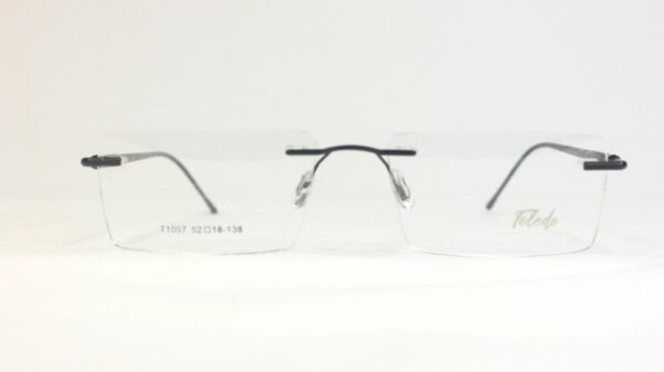 Paarvaieyecare Rimless frames eyeglasses PECRMBK1007 02