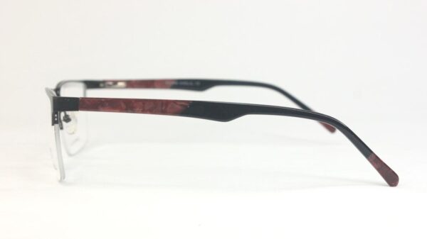 Paarvaieyecare.com Half metal frames eyeglasses PECHMBK4008 02