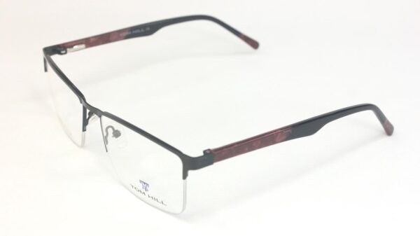 Paarvaieyecare.com Half metal frames eyeglasses PECHMBK4008 03