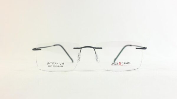 Paarvaieyecare.com Rimless frames eyeglasses PECRMBK2007 02