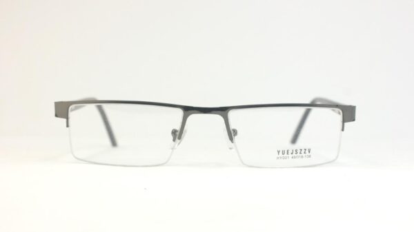 Paarvaieyecare Half metal frames eyeglasses PECHMBK0001 03