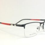 Paarvaieyecare Half metal frames eyeglasses PECHMBK8003 01