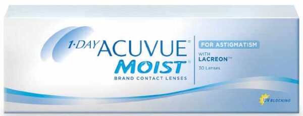 1-Day ACUVUE MOIST for ASTIGMATISM Daily Disposable 30 Lens J&J 02-PECODAMSTCL