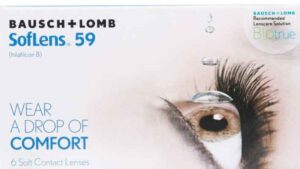 SL SoftLens 59 Monthly 6 Contact Lens Bausch & Lomb 13-PECSL59MSSCL