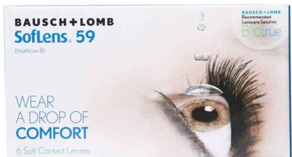 SL SoftLens 59 Monthly 6 Contact Lens Bausch & Lomb 13-PECSL59MSSCL