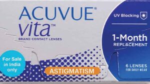 ACUVUE VITA for astigmatism Monthly Disposable 6 Lens J&J 07-PECAVMSTCL