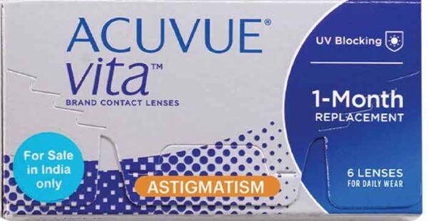 ACUVUE VITA for astigmatism Monthly Disposable 6 Lens J&J 07-PECAVMSTCL