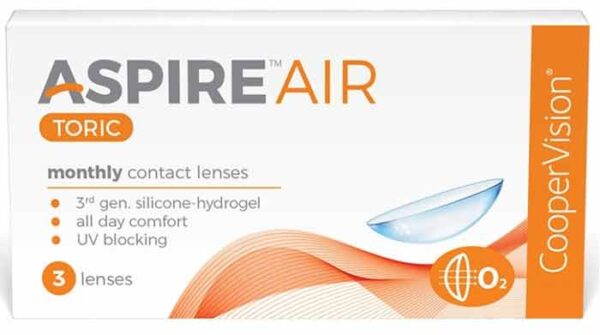 Aspire AIR Toric Monthly Disposable 3 Lens CooperVision 01-PECAAMSTCL