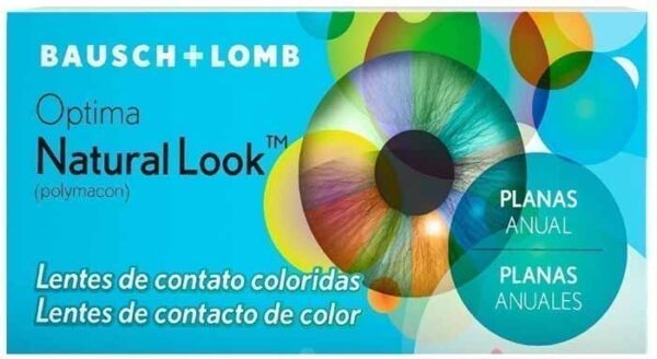 OPTIMA Natural Look Quarterly 1 Lens Box Bausch & Lomb 08-PECOPNLSCCL